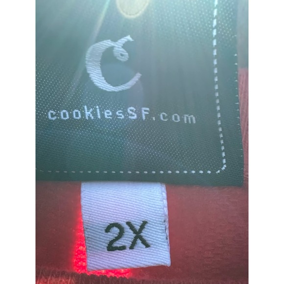 Cookies SF Crewneck Sweater Mens 2XL Red Original Logo - Picture 6 of 6